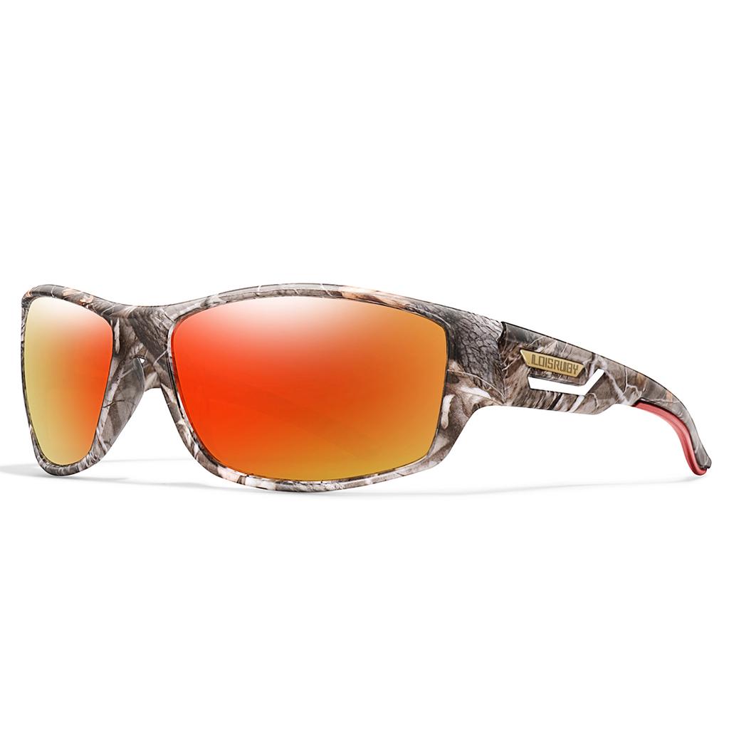 Polarized Fishing Sunglasses Men Camo Military Style Festival Gifts UV400 For Cycling Riding, Running, Fishing And Driving