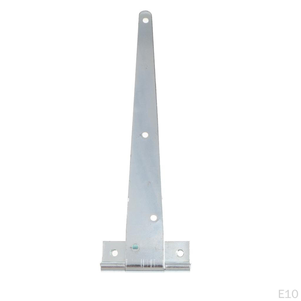 1 Pair Light Duty Shed Hinge Gate Strap Door Barn Gates Hinges Black Wrought Hardware Iron