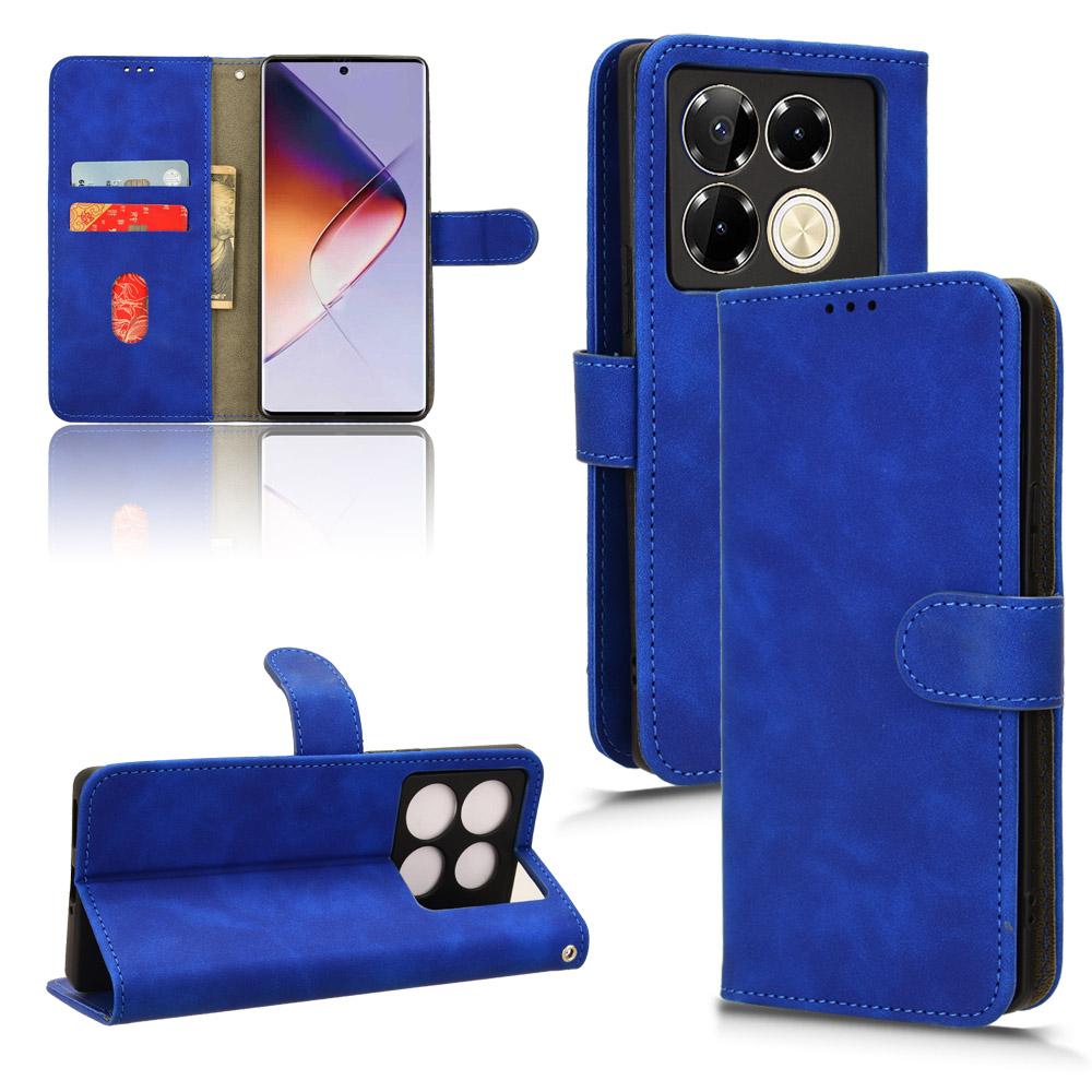 For Infinix Note 40 5G Case PU Leather Folio Flip Wallet Phone Cover