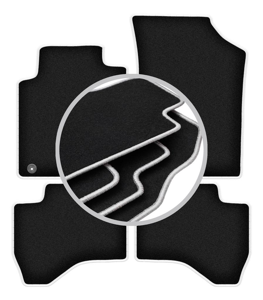 Dywaniki samochodowe CARLUX-SILVER dla: Peugeot 107 hatchback (2005-2014)