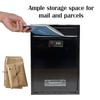 Hanging Secured Postbox Wall Mounted Small Mail Box for After Hours Deposits Payments