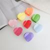 Nipoco Heart Shape Glossy Colorful Primary Color Hairpin for Women