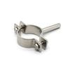 Alle Größen 12-204mm Edelstahl 304 Sanitärrohrklemmen Clips Stützrohrhalter L =55MM