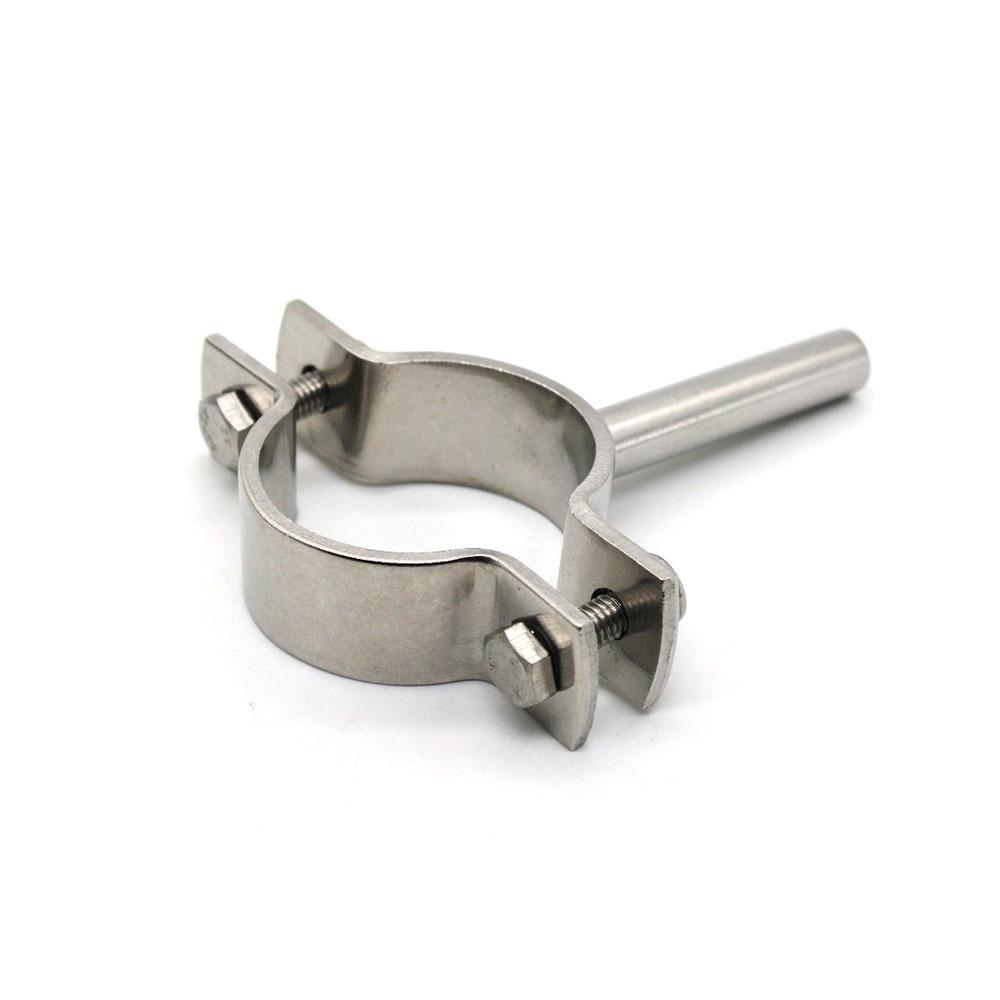 Alle Größen 12-204mm Edelstahl 304 Sanitärrohrklemmen Clips Stützrohrhalter L =55MM
