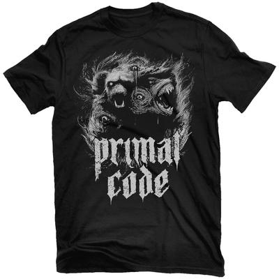 Primal Code Opaque Fixation Rock Band Graphic Tee  Cotton Round Neck Casual Unisex Tshirt Summer Top