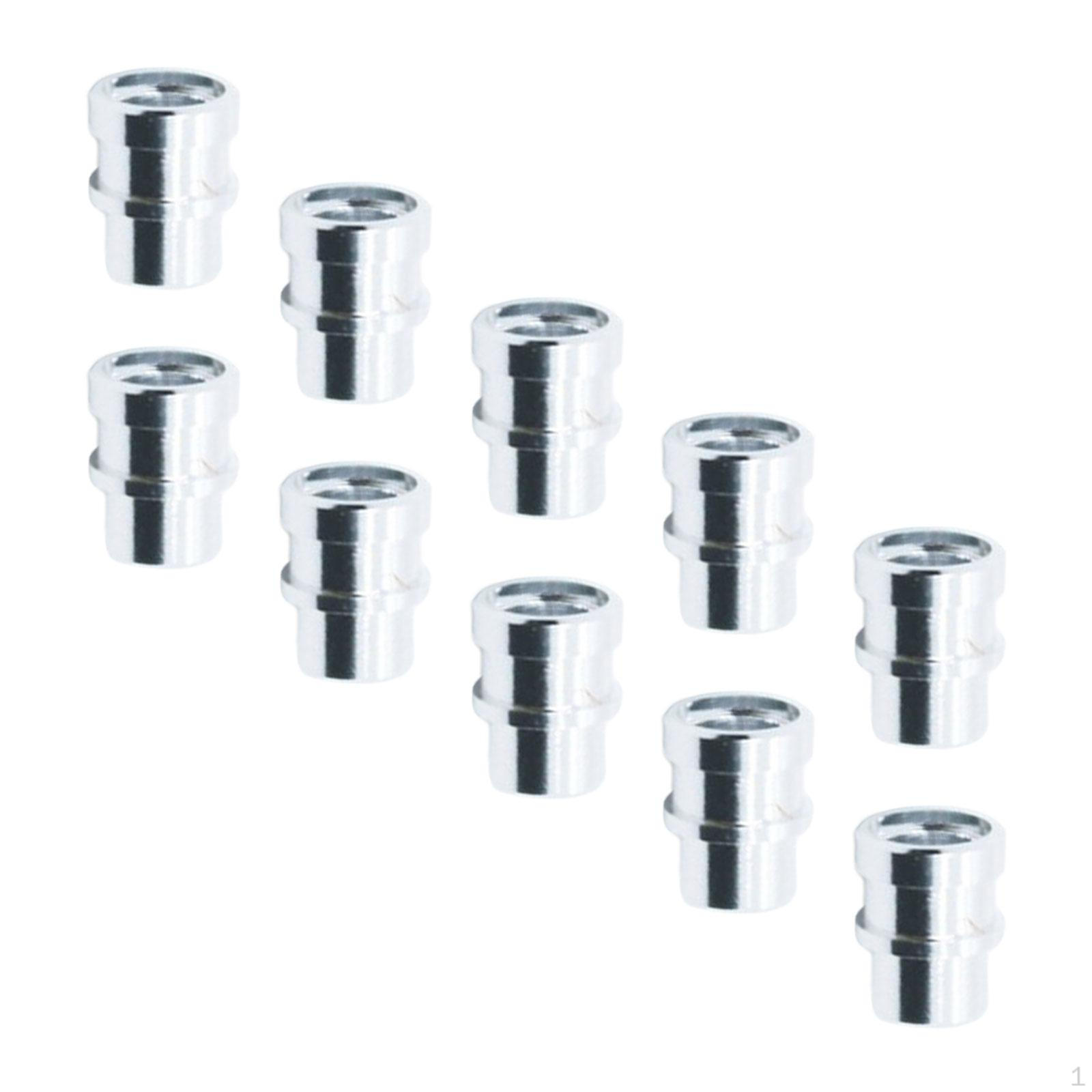 

10 шт., звуковые розетки для наушников, часть с отверстием, алюминиевые сменные запасные наушники, тюнинг