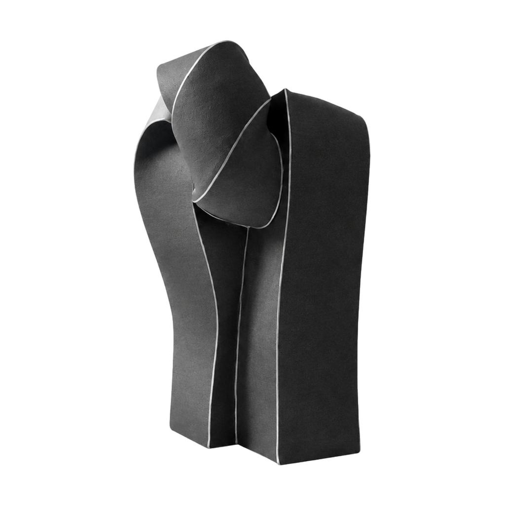 Abstract Twisted Decorative Sculpture Contemporary for Entryway, Reception Area
