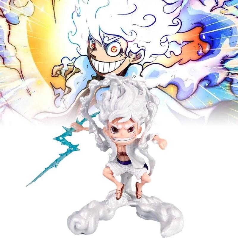 Vibrant Anime Figure Sd Nika Luffy Gear Five Awakening Model Display