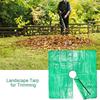 Tuin Tarp Landschapstarp Voor Snoeien Met 12 Inch Gat Waterdichte Barrière Met Vierhoekige Gespen Boom Snoeidoek Voor