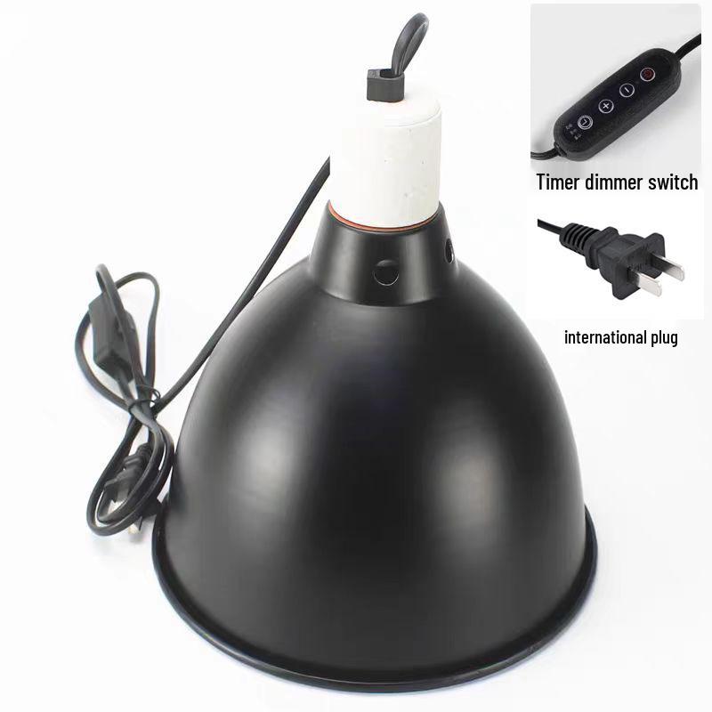 Turtle Basking Reptile Lamp: Adjustable Heat-Resistant Sun Lamp Cover with Focused Light and Heat Control
