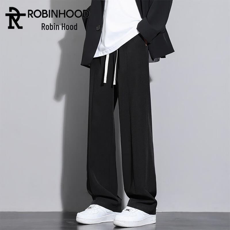 ROBINHOOD Men s Summer Ice Silk Quick-Dry Casual Pants XL