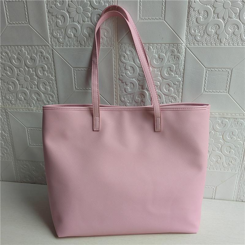 Fashion Women's Totes bag Large capacity purse and handbags Soild Pu Leather Single shoulder bag A4 commuting class schoolbags