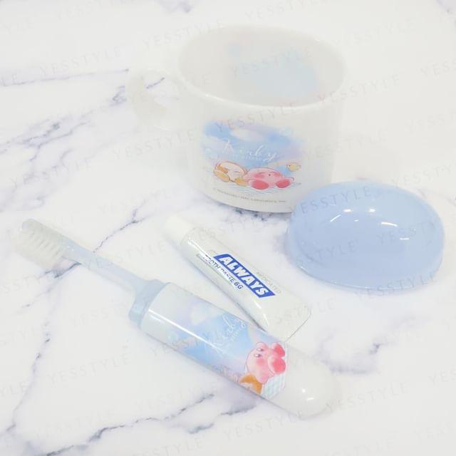 Kamio Japan - Kirby Enjoy Picnic Toothbrushing Set With Big Cup 1 set