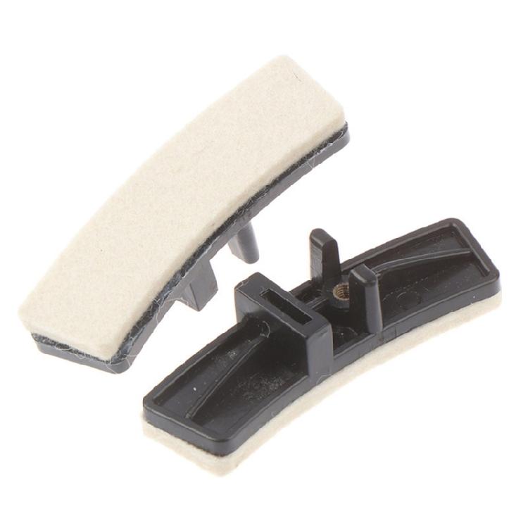 

2lots Light Weight Bike Brake Block Heavy Type Cycling Brake Pad for Home Gyms and Commercial Fitness Centers 1