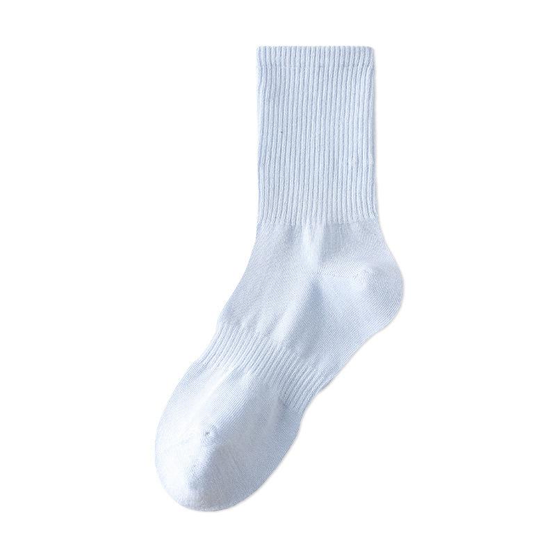 Women's Cotton Socks, Boneless 10A Antibacterial Ramie High-elasticity Deodorizing and Antibacterial Sports Socks for Autumn and Winter
