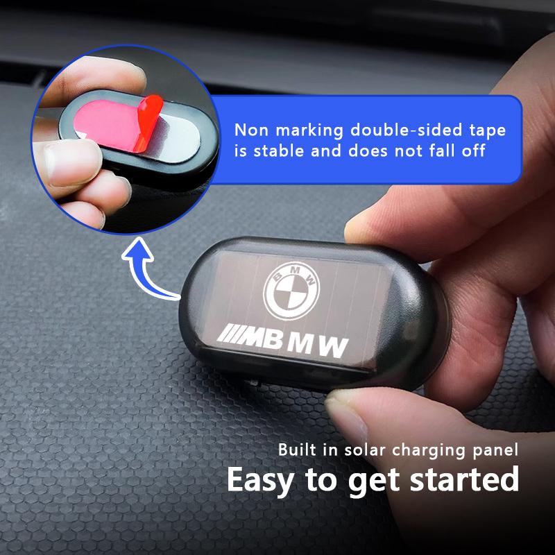 Car Night Wireless Anti-Theft Caution Lamp Flashing Dummy Alarm Lamp For BMW M 1 3 4 5 6 7 Series X1 X3 X4 X5 G20 G38 F48 E36 blvc18