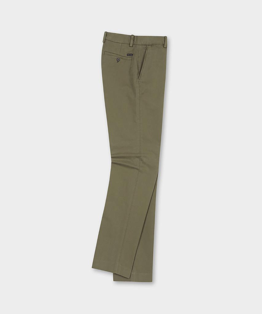 BROOKS BROTHERS Broken Twill Chino Pants (Olive) (Bbpcmm06264Ef)