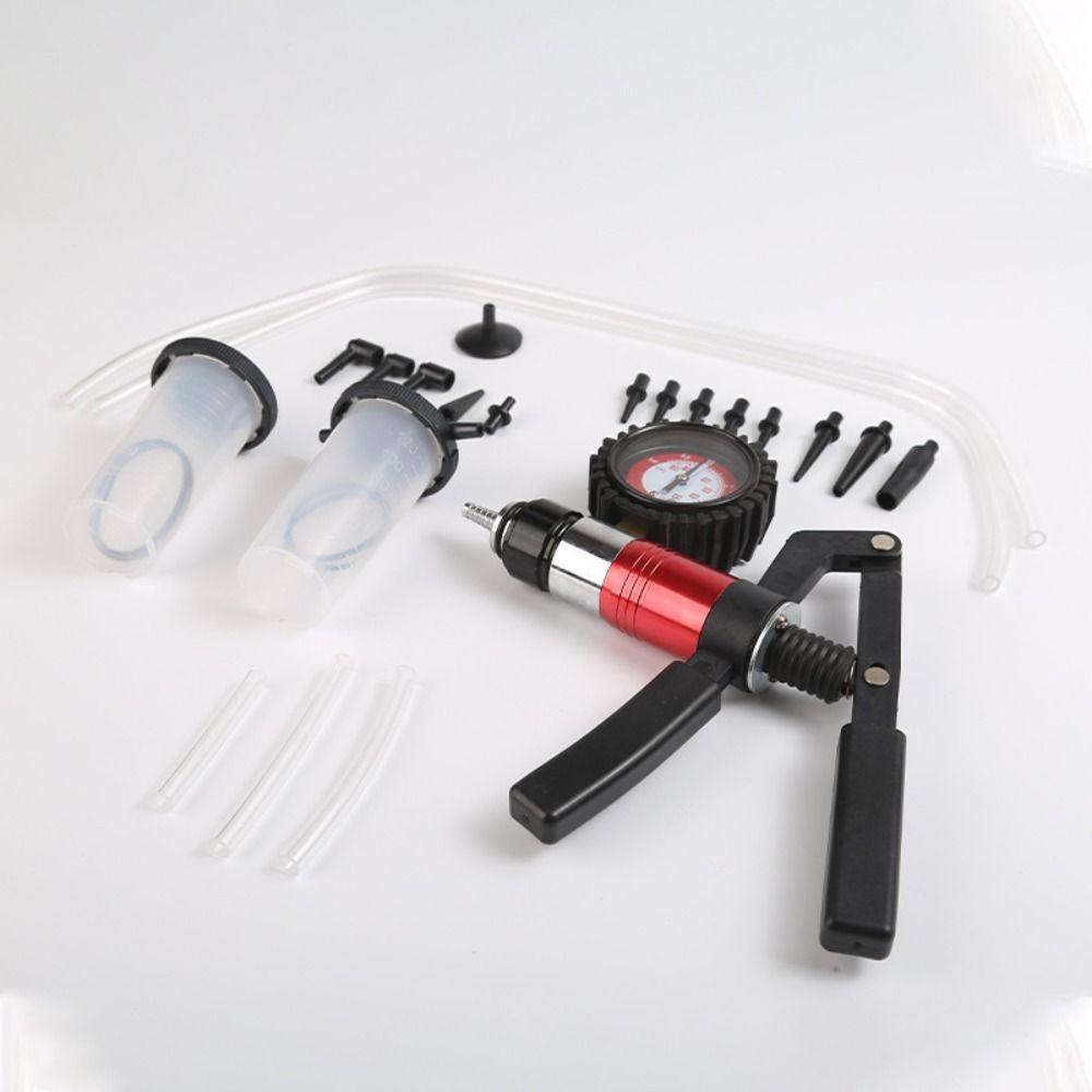 Hand Held Pressure Pump Tester Manual Operation Brake Fluid Bleeder  Vehicle Service