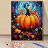 Modern 16x20 Inch Frameless Adult Paint-by-Number Kit Poppy Flower Canvas Painting Set with Brushes and Acrylic Paints