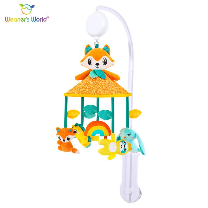 

Weaners World Красочный подвесной мобиль-зонтик - Украшение для кроватки против косоглазия