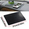 Car Dashboard Non Slip PVC Mat Silicone Sticky Pad Phone Holder Mat Anti-skid Mat Car Interior Accessories