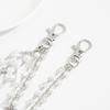 Multi Functional Heart Bows Fringe Charm For Purse or Keychain Accessory Feature Elegant Design And Stylish Appearance