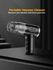 Xiaomi Cordless Car Vacuum Cleaner Rechargeable Strong Suction Handheld Vacuum Cleaner and Air Duster for Home Car Pet Office