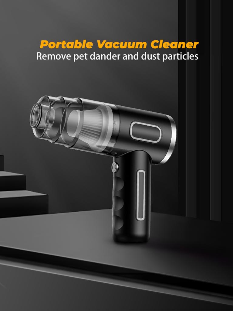 Xiaomi Cordless Car Vacuum Cleaner Rechargeable Strong Suction Handheld Vacuum Cleaner and Air Duster for Home Car Pet Office