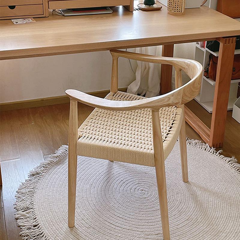 Office Designer Dining Chair Desk Individual Armchair Makeup Computer Dining Chair Outdoor Solid Wood Meuble Furniture
