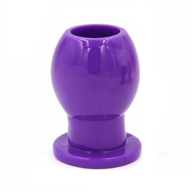 Non Vibrating Butt Plugs Hollow Anal Plug Silicone Bdsm Enema Speculum Kink Fetish