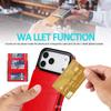 iPhone 17 Pro Max Stylish Card Holder Case with Stand