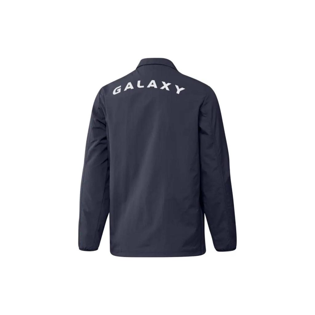 adidas LA Galaxy Tiro Anthem Jacke Buchstabenlogo Bestickt Langarmjacke Herrenjacke Dunkelmarine HB8478