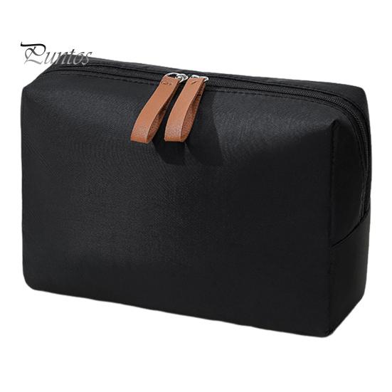 Portable Storage Bag Makeup Organizer Zipper Closure Large Capacity Waterproof Travel Makeup Pouch for Women