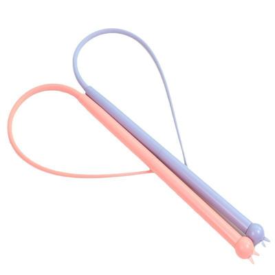 1PC Coda di Topo Simulata Teaser per Gatti Bastoncino Divertente Giocattolo per Gatti Silicone Lungo Giocattoli Interattivi per Animali Domestici per Gatti Gattini Caccia Prodotti per Animali Domestici