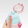 Skater Children's Plastic Water Bottle 480ml One Push Open/Close Antibacterial Child Friendly Lightweight Antibacterial Treatment Made in Japan Paw Pa
