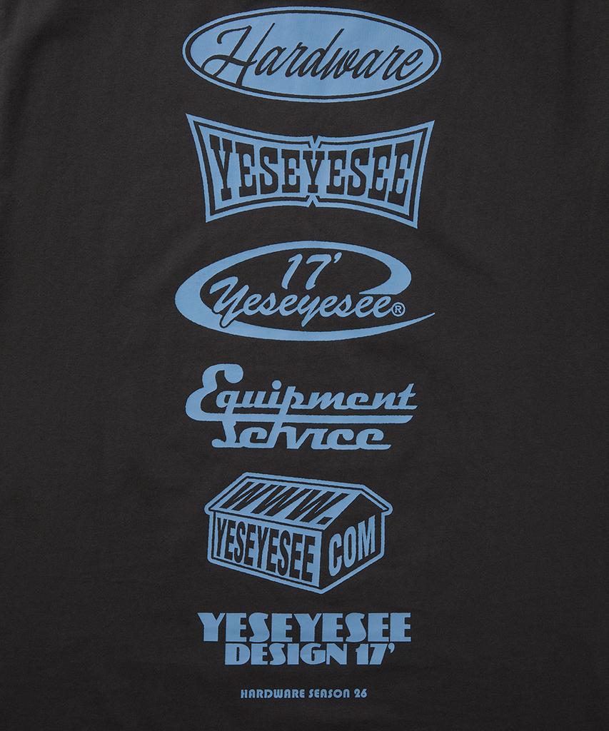 YESEYESEE Y.E.S Hardware Tee Charcoal