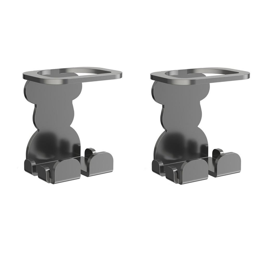 2PCS Punch Free Razor Holder Carbon Steel Electric Toothbrush Holder  Skincare Storage