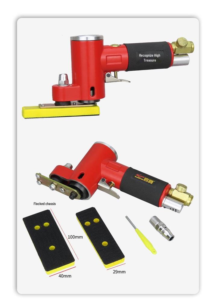 Gaobao Air-Powered Straight Sander Polisher - Compact Pneumatic Grinder