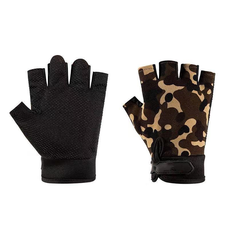 Breathable cycling men's fitness outdoor women's gloves