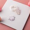 Soft Pottery Clay Mold Embossed Mold Cutting Die Earring Leaf Polymer Clay Cutter  Jewelry Making