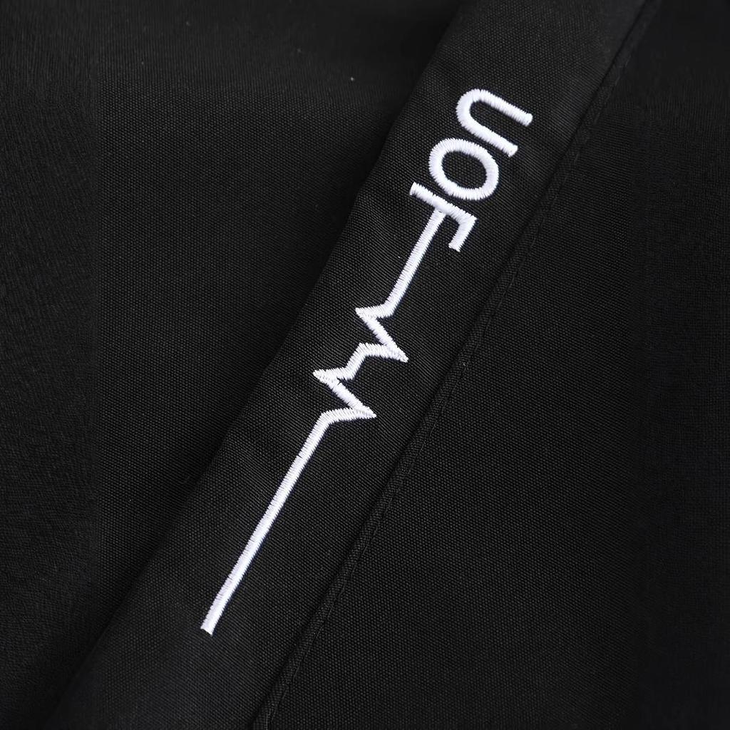 Winddichte Herren-Sportjacke – Frühjahr/Herbst-Modell mit Buchstabenprint für Bergsteiger