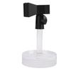 Desktop Microphone Stand Adjustable Table Mic Stand Clear Base Fits Most Microphone for Livestream Recording Conference