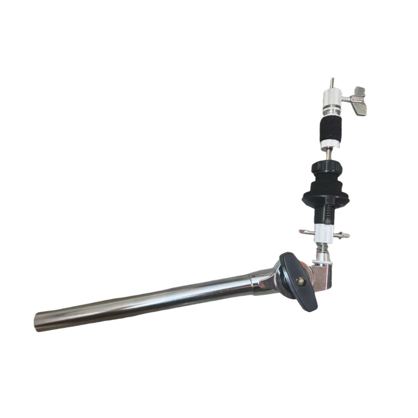 Jazz Drum Cowbell Clip & Hi-Hat Stand with Cymbal Stacker and Splash Cymbal Connection