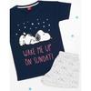 Snoopy Womens/Ladies Short Pyjama Set