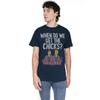 Beavis & Butthead Mens When Do We Get The Chicks? T-Shirt