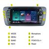 7inch Car Radio Android13 for Seat Lbiza 2009-2013 Multimedia Player Android Auto Carplay GPS WIFI Bluetooth SWC