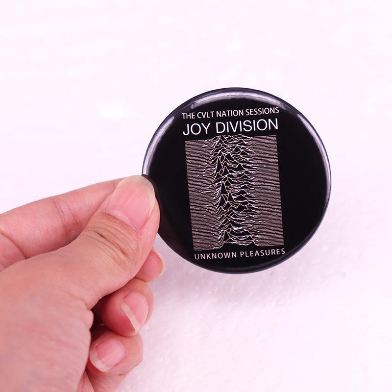 Happy Squad Rock Band Album Badge Pin