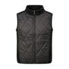 Autumn and winter light splicing cotton vest women's fleece splicing, mother wearing vest inside and outside