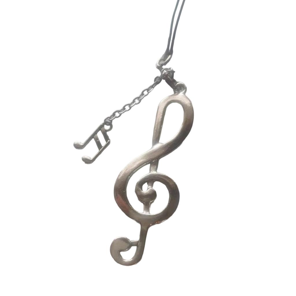 Adorable Musical Note Keychain Charm Adorable Musical Note Alloy Keyring Bag Charm Phone Accessory Gift For Girls