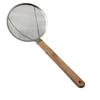 Homeglen Stainless Steel Skimmer with Wooden Handle